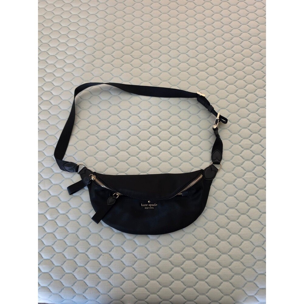 Kate Spade New York Black Nylon Belt Bag Fanny Pack